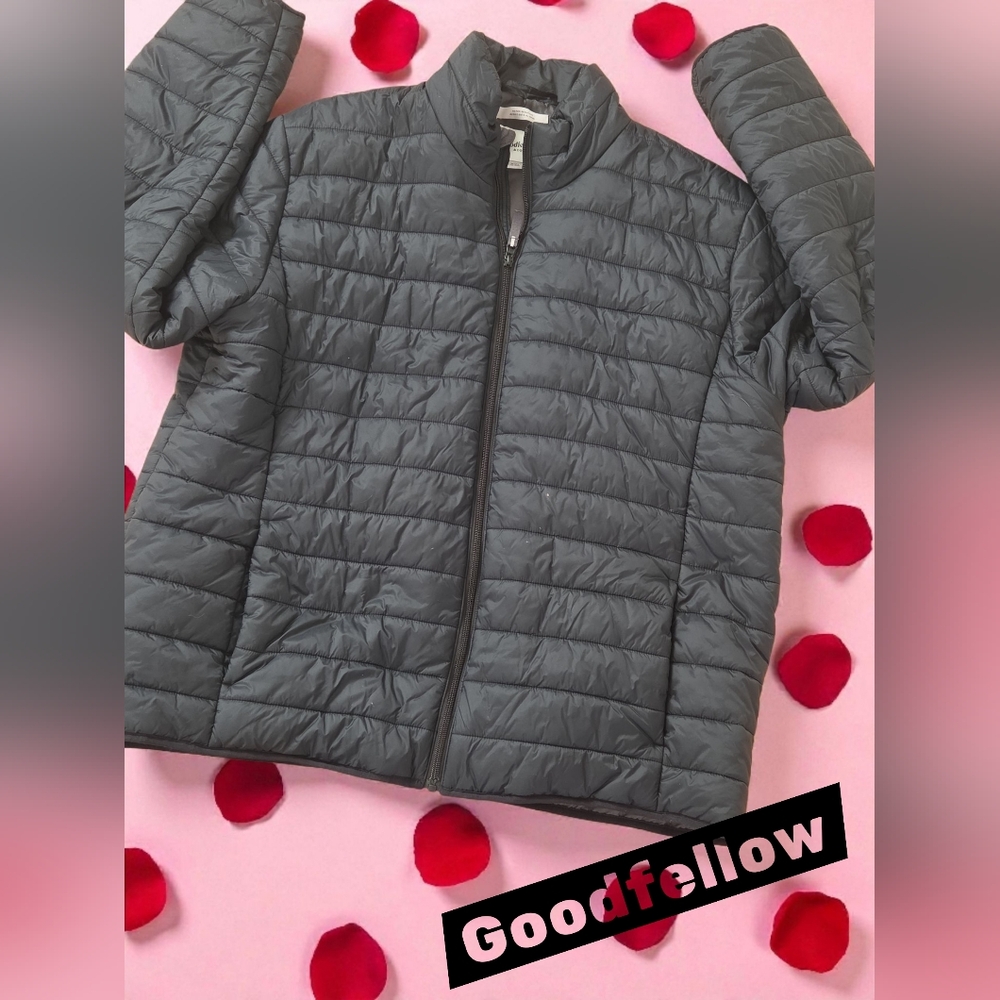 Goodfellow quilted winter coat jacket women plus XXL